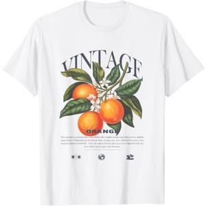 Orange Vintage T-Shirt, XL