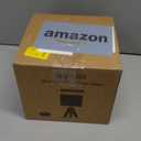 EDISHINE Boho Small Table Lamp, Walnut Color Wooden Tripod Bedside Lamp, Farmhouse Nightstand Lamp for Nursery, Bedroom, Office, Kid Room, Living Room, Grey Linen Lampshade, E26 Socket, 14.2 Inch