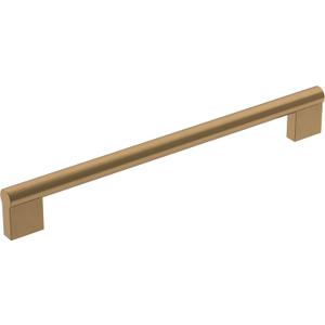 Amerock | Cabinet Pull | Champagne Bronze | 8-13/16 inch (224 mm) Center-to-Center | Versa | 1 Pack | Drawer Pull | Cabinet Handle | Cabinet Hardware