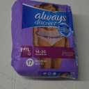 Always Discreet Adult Incontinence & Postpartum Underwear for Women, Maximum, Large, 17 Count (Packaging May Vary)