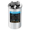 [UL Certified] BlueStars 20 uF MFD uf 5% MFD 370 V VAC or 440 Volt CBB65 Multi-Purpose Motor Run Round Capacitor 10000AFC - Compatible for Air Conditioner or Heat Pump Condenser