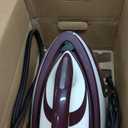 Martisan Digital Steam Generator Iron for Clothes, 1800W Strong Power, 8 Bar Max Pressure, 1.9L Water Tank, 550g/min Steam Burst, Eco Mode, Auto Off, Ceramic Soleplate, Fast Wrinkle Removal, Purple