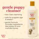 Burts Bees for Pets Manuka Honey Tearless 2 in 1 Shampoo and Conditioner for Puppies with Jojoba Oil, 16 Fl Oz