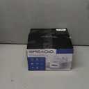 Greadio Boombox CD Player Cassette Player Combo, Boom Box Portable CD Players for Home with Bluetooth, Support AM FM Radio/Remote Control/AUX/USB/Earphone, AC/Battery Operated, LCD Display (Black)