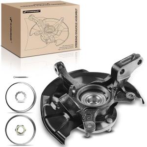 A-Premium Front Left Steering Knuckle & Wheel Bearing Hub Assembly Compatible with Toyota Camry 1997 1998 1999 2000 2001, Sedan, Driver Side