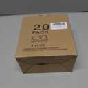 20Pcs Double Compartment Condiment Container, 2 Compartment Portable Reusable Snack Containers with lids, Used for travel Condiment Salad Dressing Meal Prep Containers