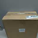 14 inch Hard Shell Makeup Train Case Portable PC ABS Mini Suitcase for Organizer Cosmetics Makeup Brushes Toiletry Beige (cream white)