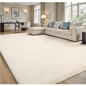 Sour Lemon 9x12 Area Rugs for Living Room, Soft Large Area Rug Fluffy Rugs for Bedroom，Machine Washable Area Rug Non Slip Carpet Rug for Living Room Playroom Kids Room Home Decor