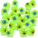 ArtCreativity Glow in the Dark Eye Bouncing Balls - Bulk Pack of 12  1.25 Inch High Bounce Bouncy Balls for Kids, Glowing Party Favors and Goodie Bag Fillers for Boys and Girls