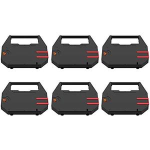 Bigger Compatible Correctable Typewriter Ribbons Used with Adler Royal 600, DATAPRODUCTS R7310, NAKAJIMA AX, AE500-AE700, EW and WPT Series, WPT-150, WPT-160, 6 Packs
