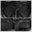 Tongama Floor Mat Set for 2021-2025 2026 Ford Bronco 4 Door(Not for Sport)
