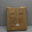 LZRS Adirondack Square Outdoor Side Table for Patio, Pool Composite Patio Table,HDPE End Tables for Backyard,Pool, Indoor Companion, Easy Maintenance & Weather Resistant(Brown)