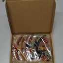 Tigeen 12 Pieces 4.7 Inch Hair Clips 1.8 Inch Claw Clips Set for Thick and Thin Hair 2 Styles Non Slip Strong Big and Small Claw Hair Clips with Double Row Teeth for Women, 6 Colors