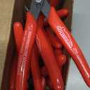 170 Wire Cutters, 10 PACK, 5 Inch Micro Flush Cutter, HOUSERAN Small Wire Cutters Spring Loaded Cutting Pliers, Side Cutters, Diagoanl Cutters for Jewelry Making, Models, Zip Ties Plastic Wire Snips