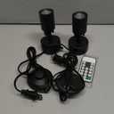 FZWLE 2 Pack LED Spot Lights - Dimmable with Timer & Remote,3W 3000K-5000K, 5.9FT Cord for Paintings,Wall Art, Indoor Plants & Home Accent Lighting