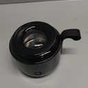 Rechargeable Dental Ultrasonic Cleaner, 180ML Denture Cleaner Machine, Dental Cleaning with 3 Modes, Black