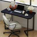 Computer Desk 40 Inch Small Writing Study Work Table for Office,Black, 40" L x 19.7" W x 29" H
