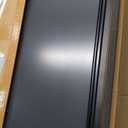 57" x 20" Arched Full Length Mirror - Wall Mounted/Floor Mirror Aluminum Alloy Frame Full Body Mirrors for Bathroom Living Room Bedroom and Entryway,Black