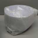 Hioasis 8 Pack Plastic Serving Bowls 128oz White Plastic Bowls Heavy Duty Disposable Serving Bowls for Party Snack & Salad & Candy & Bar Buffet