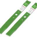 2 Pack Replacement Lawn Mower Blade Compatible with Ryobi RY40180, RY40190, RY401110, RY401120, RY40LM30 20 Inch 40V Brushless Mowers, Replaces AC04020