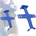 Universal Motorcycle Fork Guard Suspension Support Brace Transportation Tool Tie Down Seal Saver Protection Plastic For Dirt Bike Motocross Accessories Blue