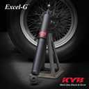 KYB 344480 Excel-G Gas Shock, Black , Silver