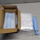 Cozy Essential Vacuum Storage Bags, Compression Space Saver Bags for Clothes, Comforters, Blankets, Pillow, Bedding, Sealer Clothing Storage,8 XXL Jumbo