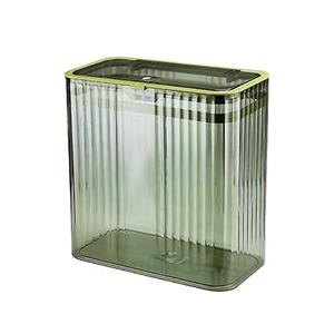 Shoggle Transparent Trash Can (Green)