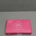 VCKOVCKO Pastel Wavy Wig With Air Bangs Women's Short Bob Purple Pink Wigs Curly Wavy Shoulder Length Pastel Synthetic Bob Wig for White Women Girls Daily Use Colorful Wigs(12", Purple Pink)