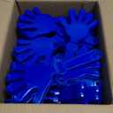 36 Pcs Hand Clappers for Sporting Events Loud Plastic Noisemakers for Football Basketball Baseball Fans Blue