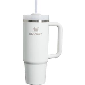 STANLEY Quencher H2.0 Tumbler with Handle and Straw 30 oz | Flowstate 3-Position Lid | Cup Holder Compatible for Travel | Insulated Stainless Steel Cup | BPA-Free | Frost