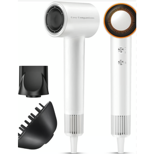 Hair Dryer Negative Ion, Professional Blow Dryer with High Speed Motor, 200 Million Ions, Low Noise, Portable for Home