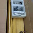 Ceiling Fans with Lights, 72 Inch Outdoor Ceiling Fan with Remote, 5 Wood Blades, Dimmable, Wall Switch, Memory Function, Large Ceiling Fan with Light for Patio Farmhouse (Black Walnut)