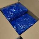 6-Pack Premium Royal Blue Spandex Tablecloths for 8ft Rectangle Tables, Stain & Wrinkle-Resistant, Washable Stretch Polyester Fitted Table Cover for Weddings, Banquets, Trade Shows Events