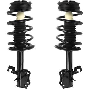 Autoround 172378 172379 Front Left and Right Complete Strut Shock Absorber Compatible with Nissan Sentra 2007 2008 2009 2010 2011 2012, Driver and Passenger Side