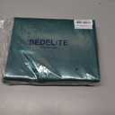 BEDELITE Satin Sheets Queen Size Bed Set, Luxury Soft Dark Green Sheets for Hair and Skin, Similar to Silk Bed Sheets Set 4 Pieces with 1 Deep Pocket Fitted Sheet, 1 Flat Sheet, and 2 Pillowcases