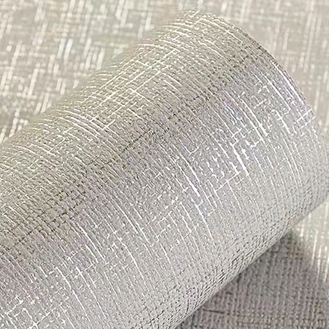 yaretzy Grasscloth Peel and Stick Wallpaper Khaki Linen Textured Removable Self Adhesive 3D Contact Paper Modern Wallpaper for Bedroom Living Room 118"x20.8"