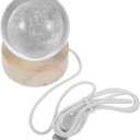 Moon Crystal Ball Light Projector Ludosphere Warm Night Light for Bedroom Decor