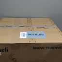 Litheli 2x20V Cordless Snow Blower, 20'' Brushless Electric Snow Thrower with Wheels, 180 Adjustable Chute, LED Lights, Battery & Charger Included, Heavy Duty for Driveway Patio