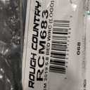 Rough Country Rubber Bed Mat for Chevy Silverado & GMC Sierra 1500 (2019-2025) - Fits 5'10" Bed, Non-Slip, Tear-Resistant Truck Bed Protection