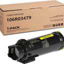 106R03479-Phaser 6510/WorkCentre 6515 Yellow Toner Cartridge Compatible for Xerox Phaser 6510/ Workcentre 6515 High Capacity Toner-Cartridge
