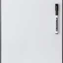 Mr. Pen- Dry Erase Board, 14 x 11, Black Aluminum Frame with a Black Dry Erase Marker, White Board Dry Erase, Magnetic Dry Erase Board, Small White Board Small Dry Erase Board for Wall