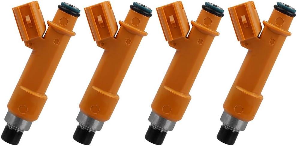 SCITOO 4Pcs 12 Holes Fuel Injectors fit for Lexus for HS250h for 2010 2011 2012, for Toyota for Camry for 2003 2004 2005 2006 2007 2008 2009 2010 2011, 23250-0H050