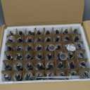 48 Pack 2oz Amber Glass Dropper Bottles, Glass Eye Dropper Bottles for Essential Oils, Perfumes