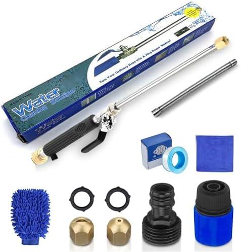 2025 Upgrade Jetsono.com Pressure Washer, 3000 PSI Jet Sono Power Washer Wand, 2-in-1 Jet Sono High Pressure Washer Wand for Garden Hose with 2 Jet Nozzles & Hose Quick Connectors (Black)