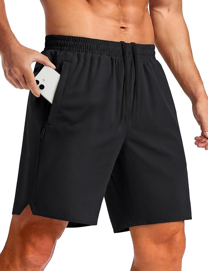 Men's Sport Shorts, Athletic Shorts for Men, Lightweight Gym Shorts, 7", Medium