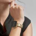 My Pretty Strap - Compatible Apple Watch Band Strap, Stainless Steel Fashion iWatch Replacement Strap- Easy Resizing, No Tool Needed, Fits Most Wrists- Compatible with Series 1-11, SE and Ultra