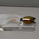 Retro Oval Womens Sunglasses Cat Eye Sunglasses for Women: Chic 90s Sunnies Lightweight Trendy Sun Glasses ((1 Pack)black/Orange)