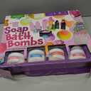 Dan&Darci Soap & Bath Bomb Making Kit for Kids, 3-in-1 Spa Science Kits, Christmas Craft Gifts for Girls & Boys Age 6-12 Year Old Girl Crafts: DIY Experiment Toys, Gift for Kid Ages
