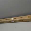 1" Curtain Rod Telescoping Single Drapery Rod 36-72 Inches, Square Finials, Bronze